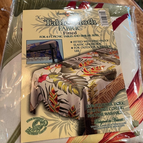 Tropical StyleTable Cloth - Multicolor - Picture 3 of 5